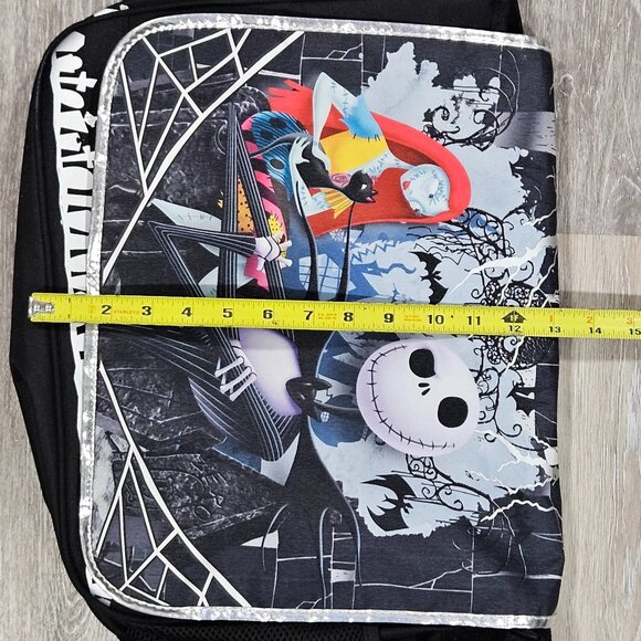 Disney Nightmare Before Christmas Jack & Sally Large Messenger Laptop Bag 🎃 - Picture 8 of 9